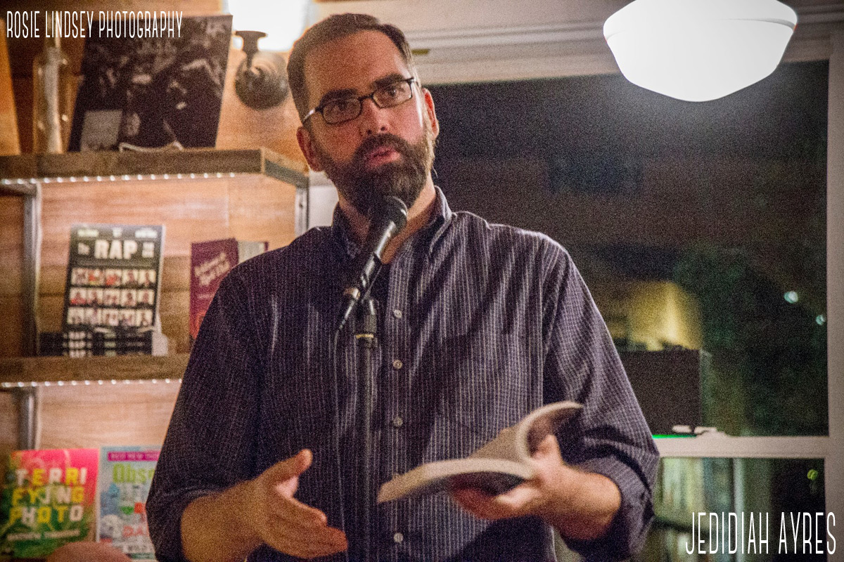 Jedidiah Ayres at Noir at the Bar Dallas 2015, Rosie Lindsie Photography 