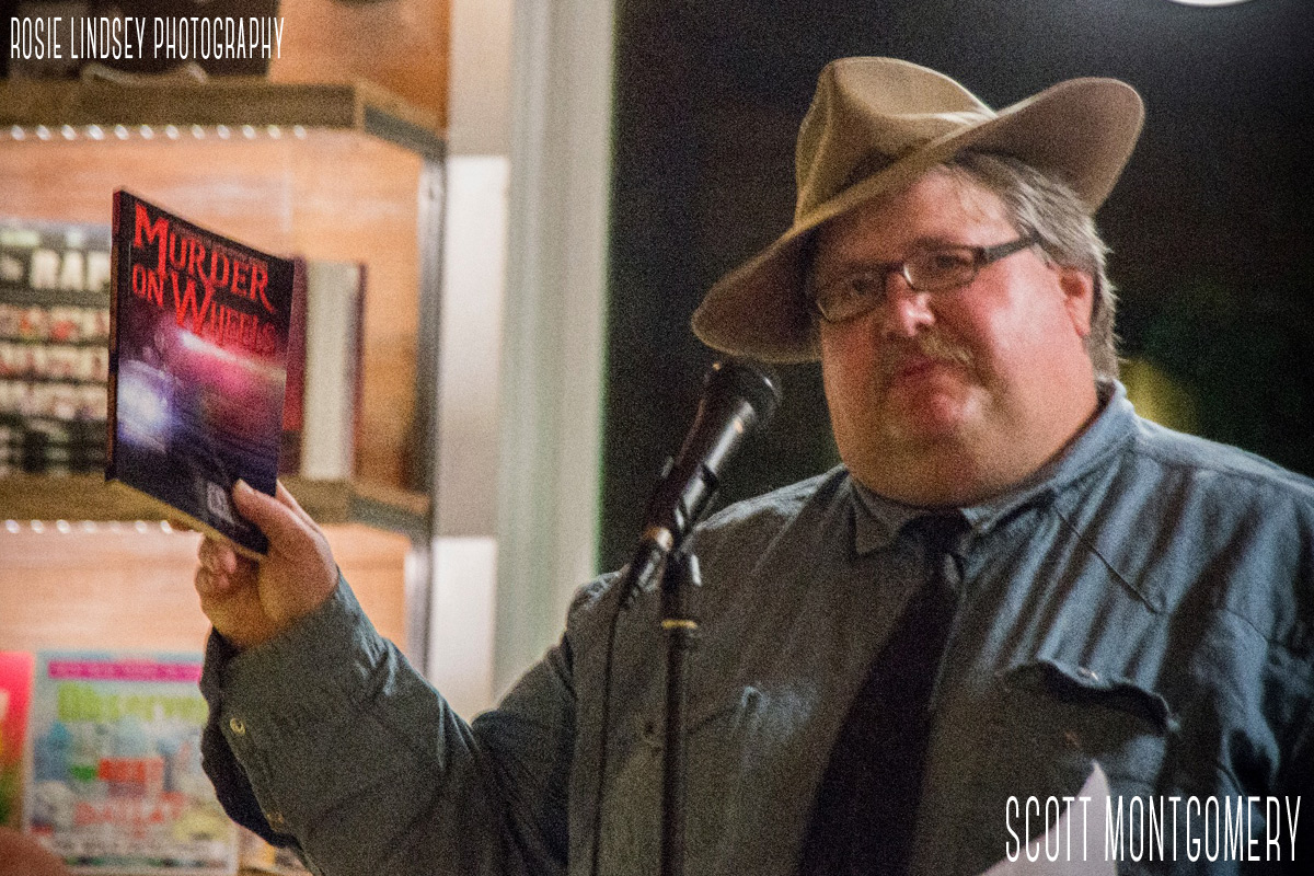 Scott Montgomery, Noir at the Bar Dallas 2015, Rosie Lindsey Photography