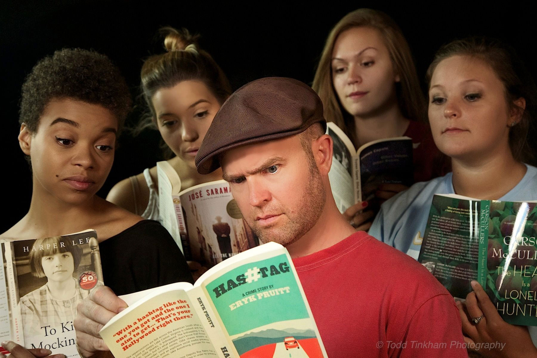 Alex Maness reading Hashtag